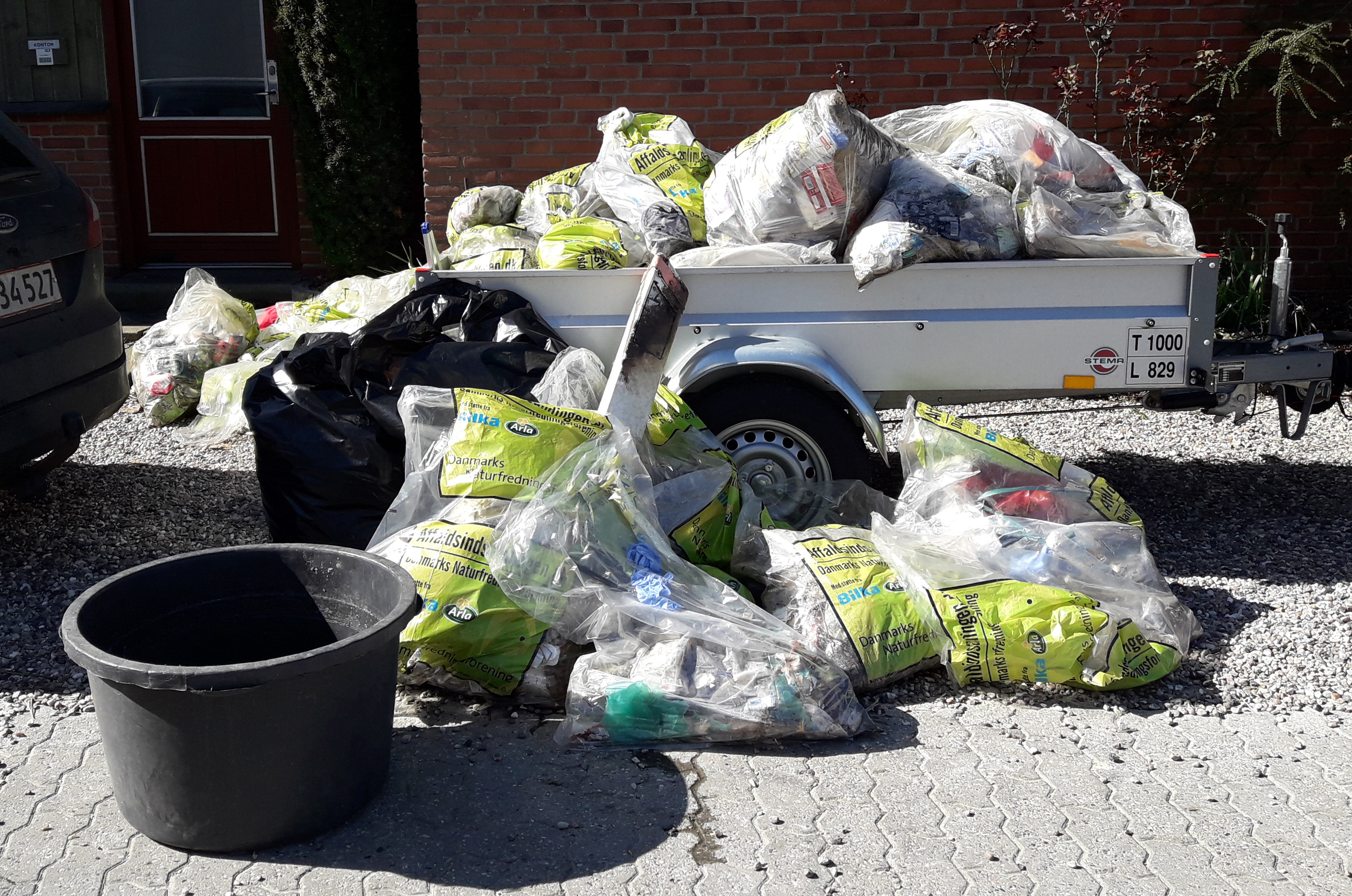 120 indsamlede over 525 kg affald